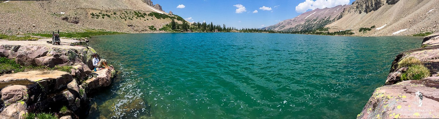 Amethyst Lake iPhone Pano