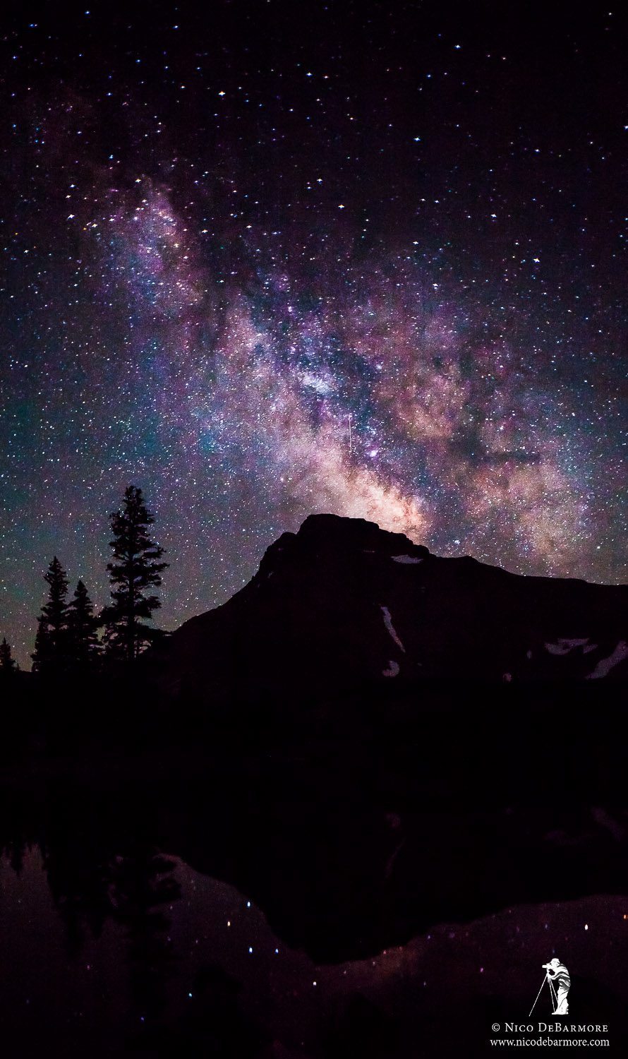 Ostler Lake Milky Way