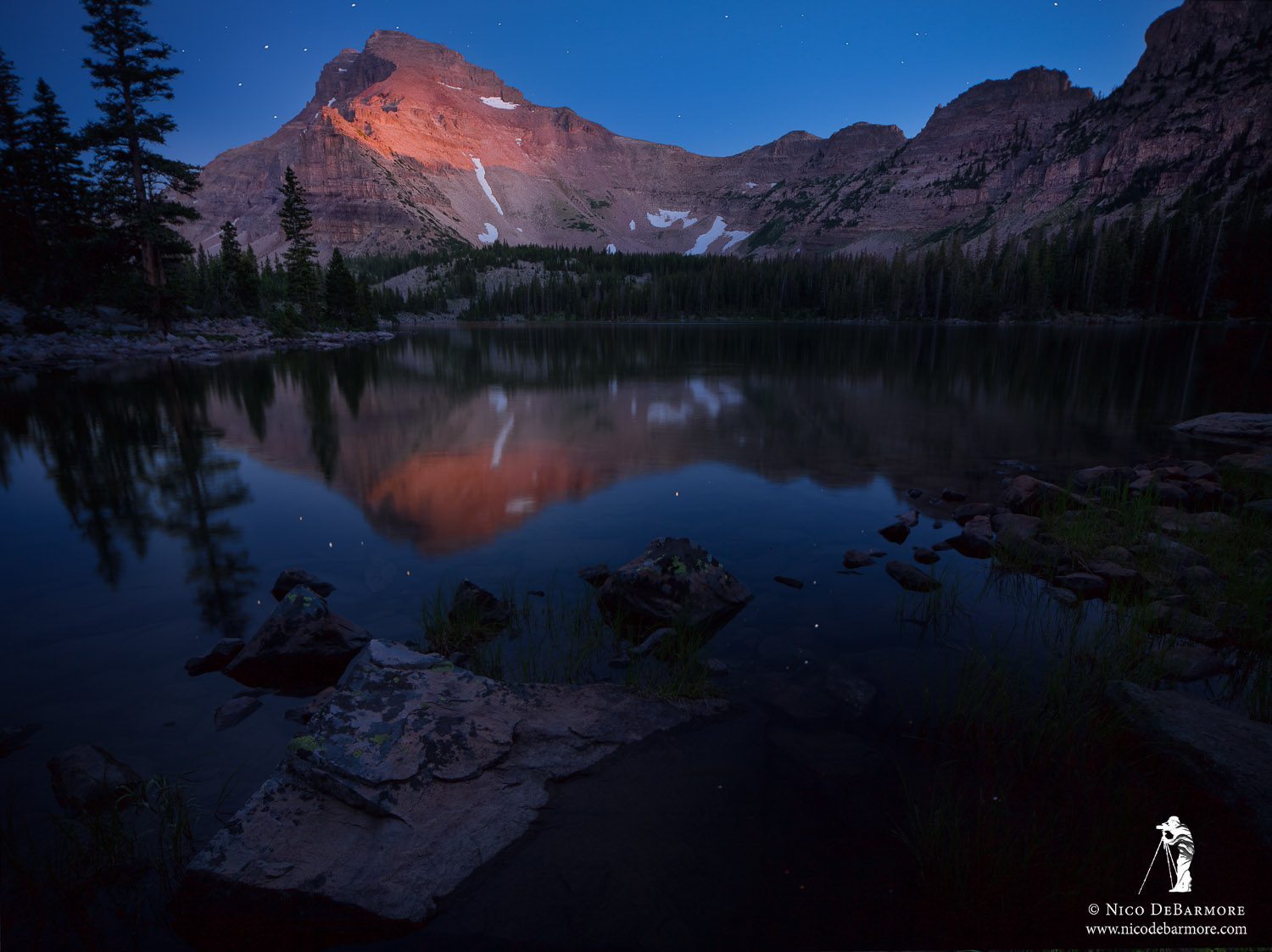 Ostler Lake Twilight