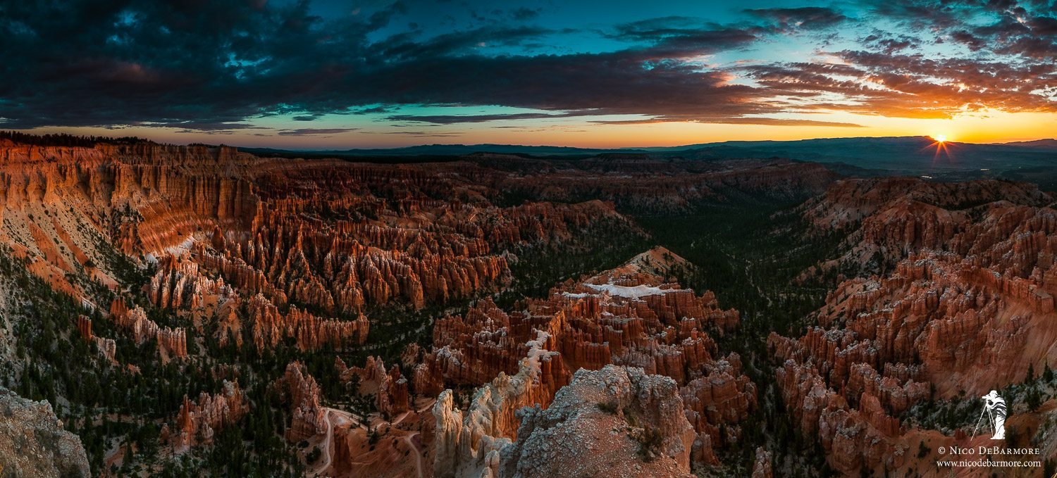 Bryce Canyon Morning Sunburst