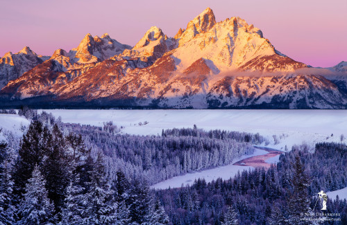 Winter in the Grand Tetons