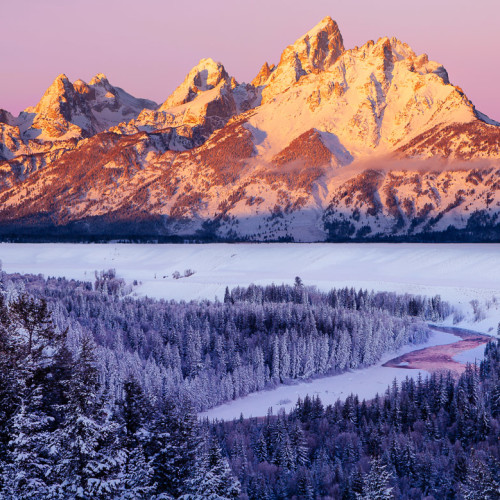 Winter in the Grand Tetons