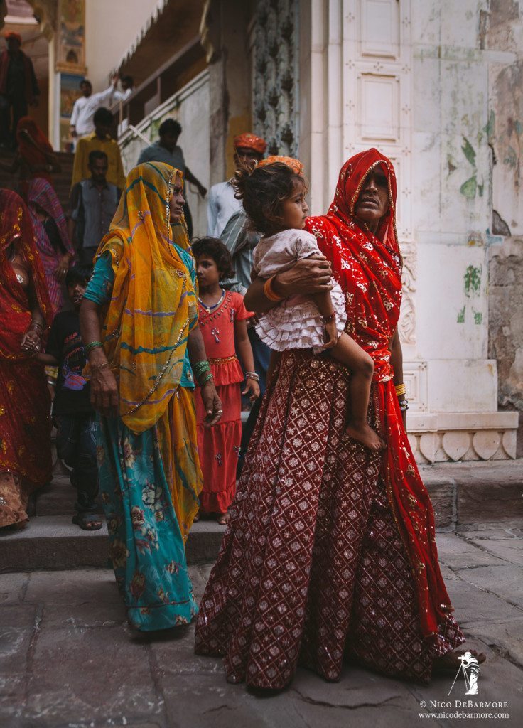 Mother in Red