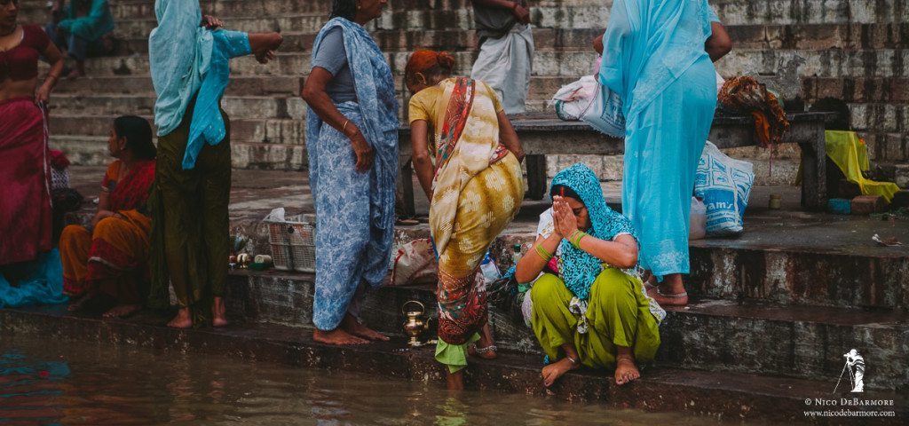 Prayer at the Ghats